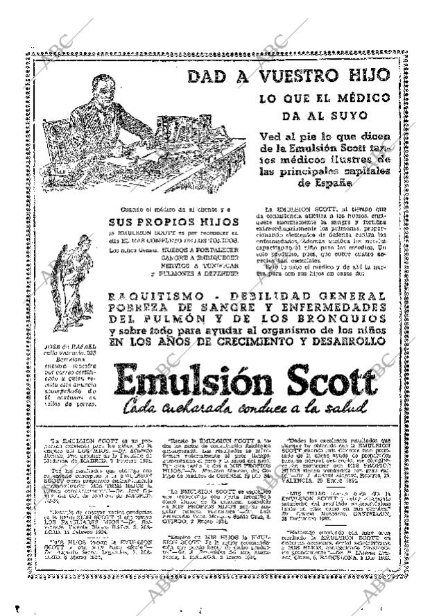 ABC MADRID 10-01-1936 página 2