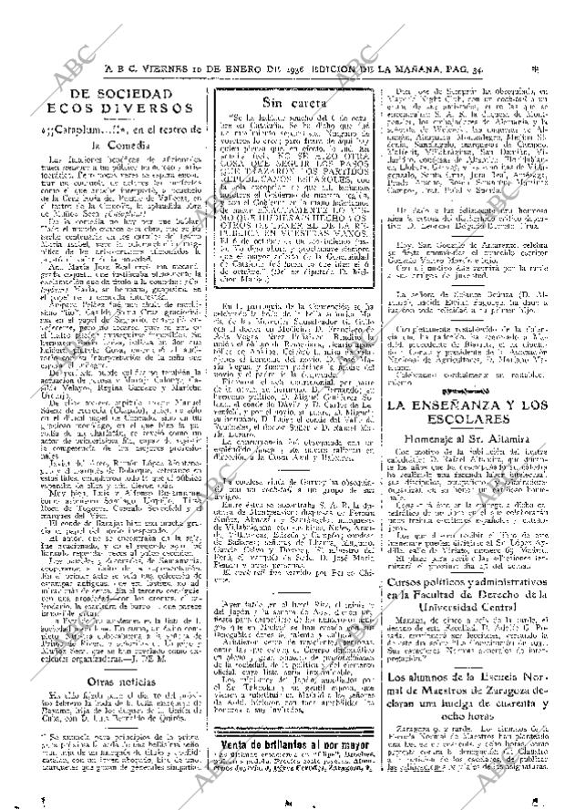 ABC MADRID 10-01-1936 página 34