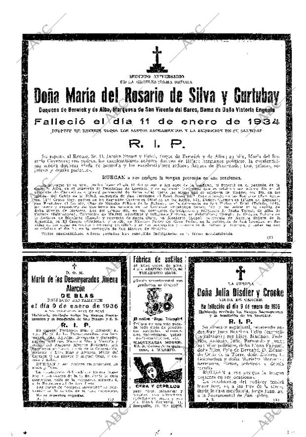 ABC MADRID 10-01-1936 página 54
