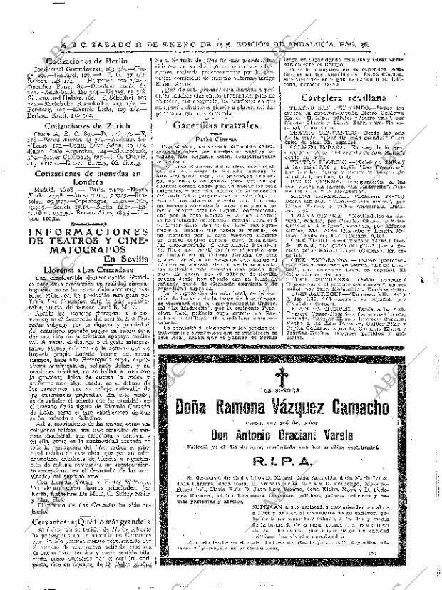 ABC SEVILLA 11-01-1936 página 36
