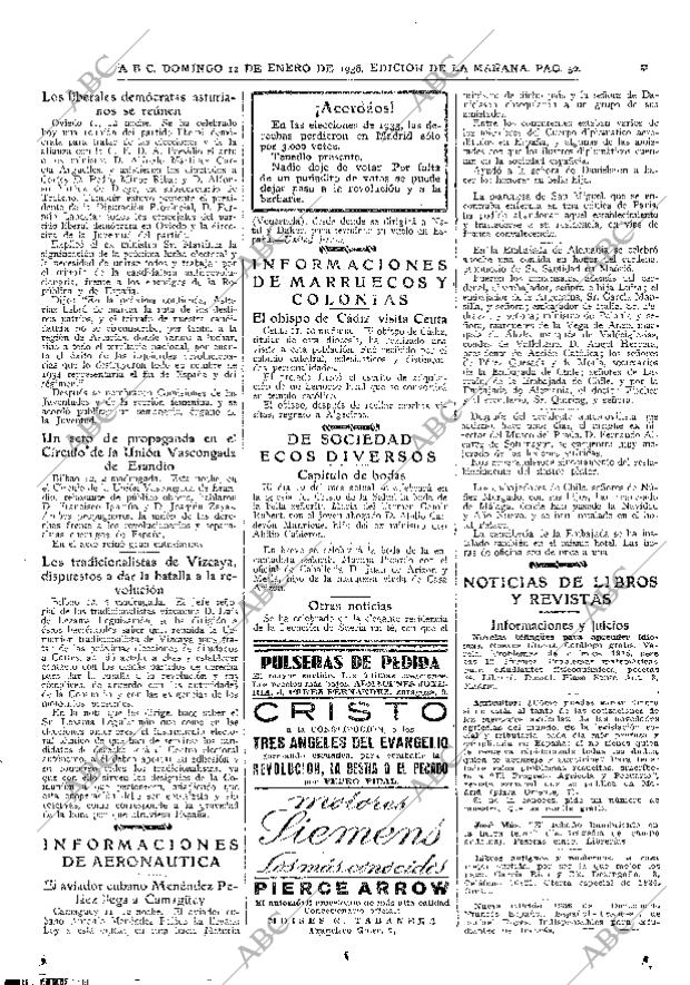 ABC MADRID 12-01-1936 página 50