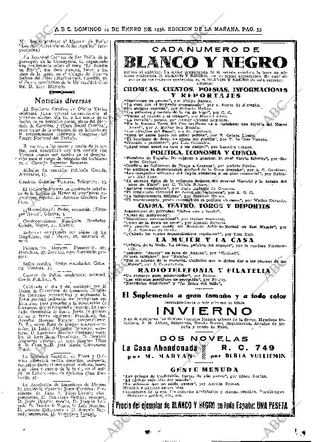 ABC MADRID 12-01-1936 página 55