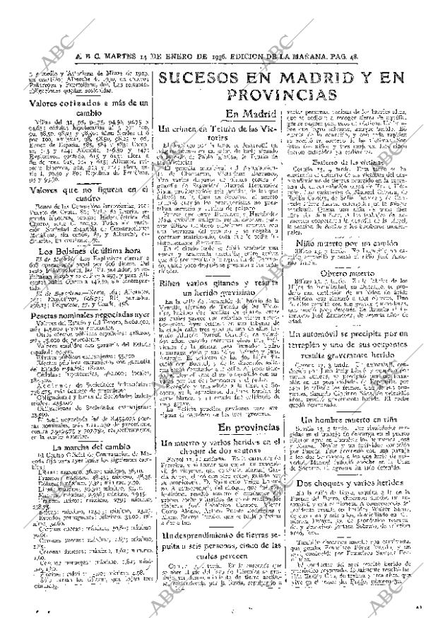 ABC MADRID 14-01-1936 página 48