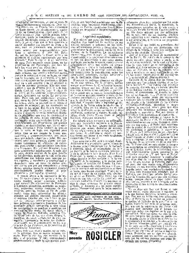 ABC SEVILLA 14-01-1936 página 17