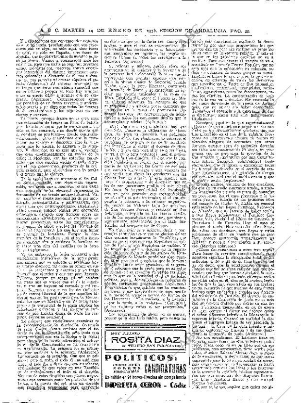 ABC SEVILLA 14-01-1936 página 20