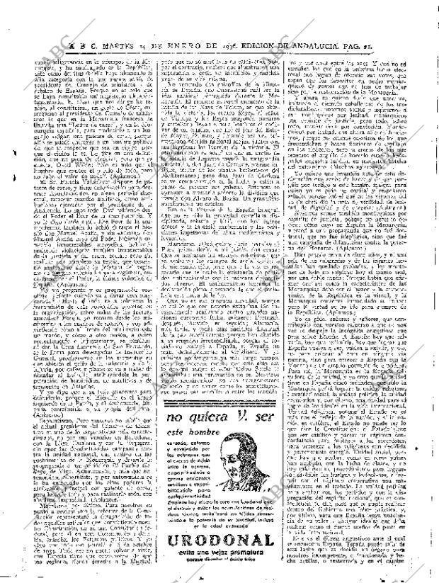 ABC SEVILLA 14-01-1936 página 21