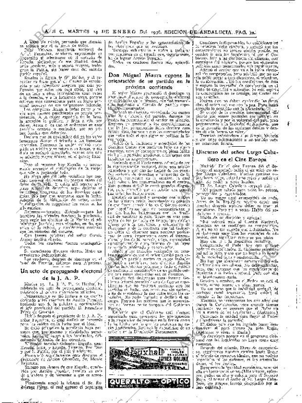 ABC SEVILLA 14-01-1936 página 32