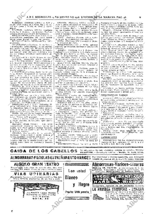 ABC MADRID 15-01-1936 página 46