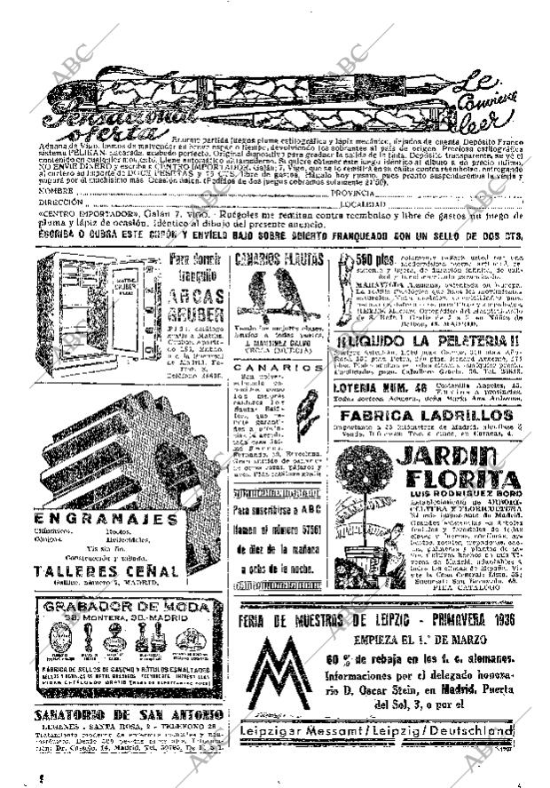 ABC MADRID 15-01-1936 página 58