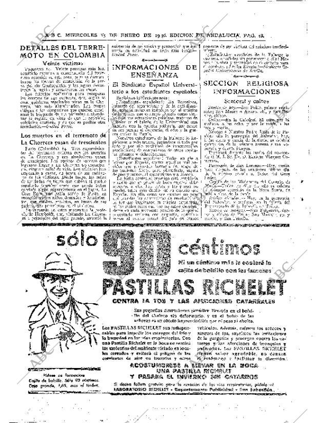 ABC SEVILLA 15-01-1936 página 28