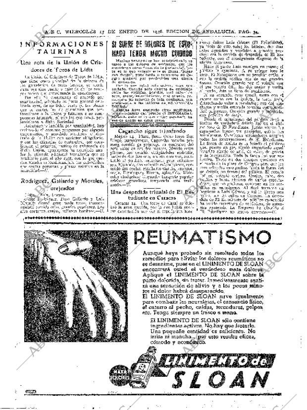ABC SEVILLA 15-01-1936 página 34