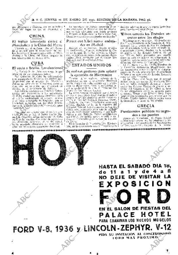 ABC MADRID 16-01-1936 página 36