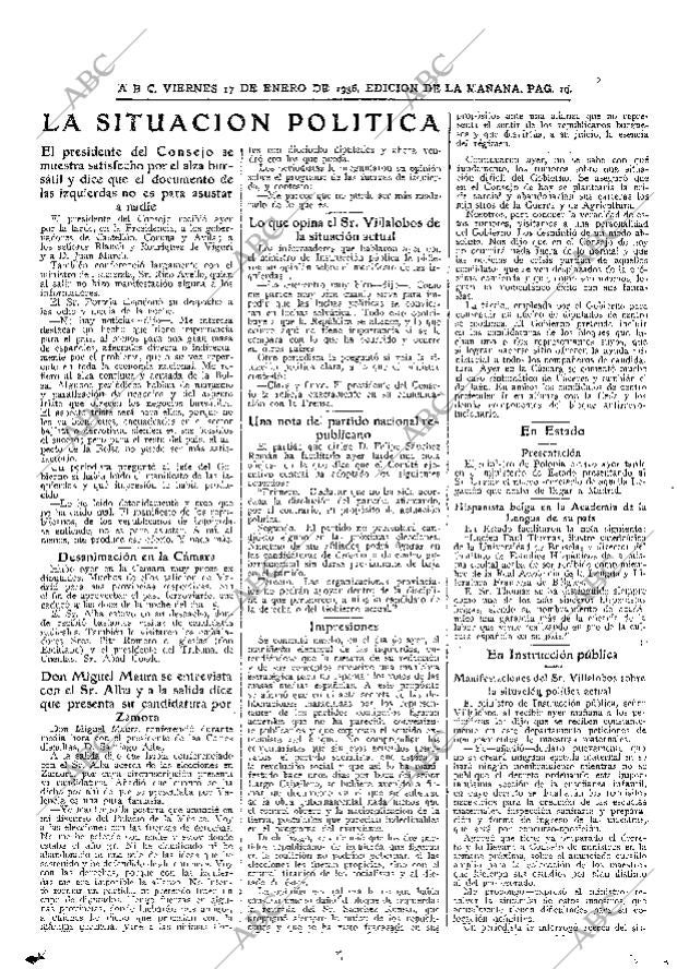 ABC MADRID 17-01-1936 página 19