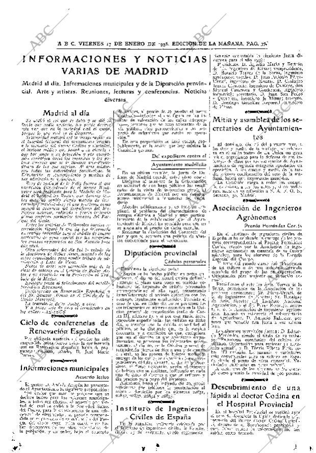 ABC MADRID 17-01-1936 página 37