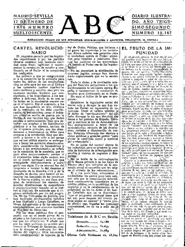 ABC SEVILLA 17-01-1936 página 17