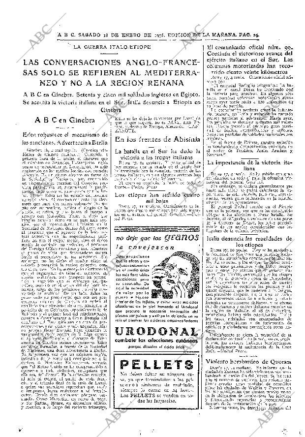 ABC MADRID 18-01-1936 página 29