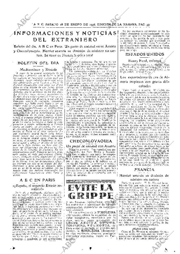 ABC MADRID 18-01-1936 página 33