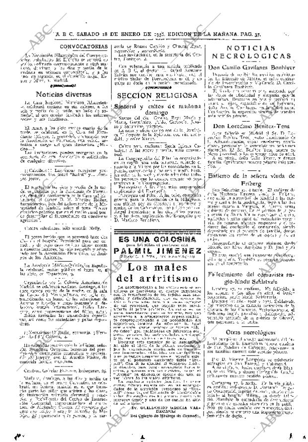 ABC MADRID 18-01-1936 página 37