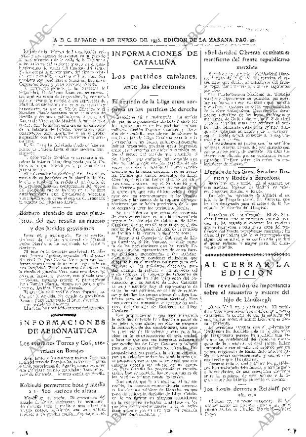 ABC MADRID 18-01-1936 página 42