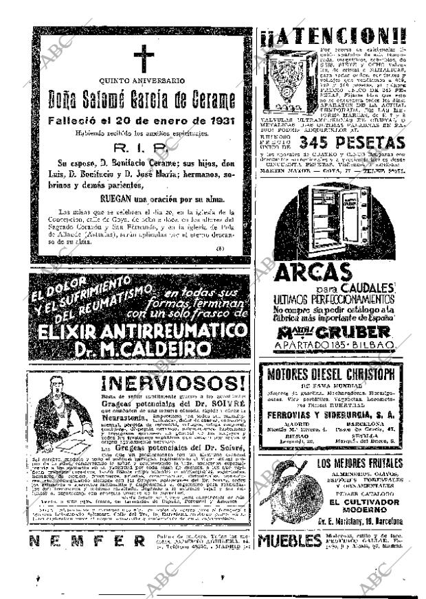 ABC MADRID 19-01-1936 página 73