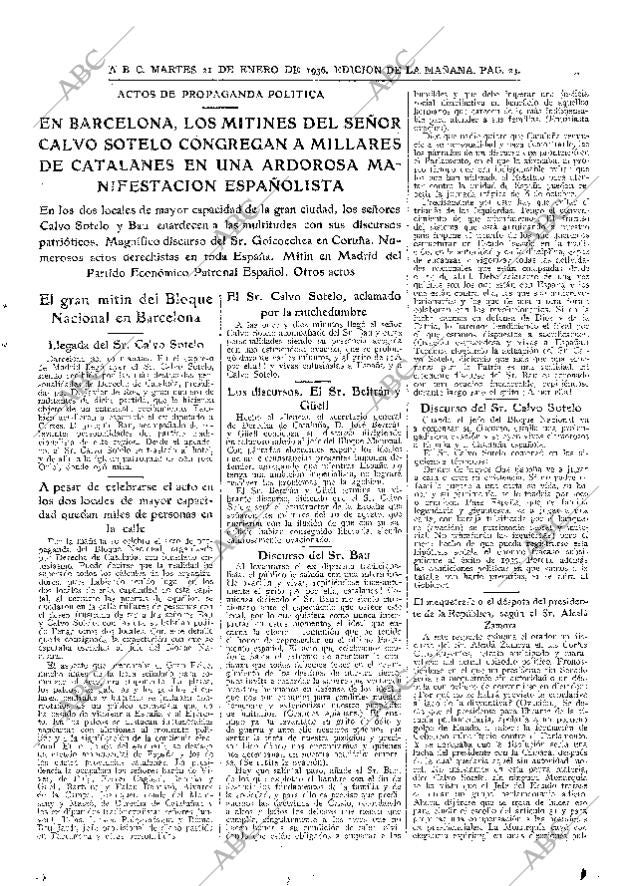 ABC MADRID 21-01-1936 página 23