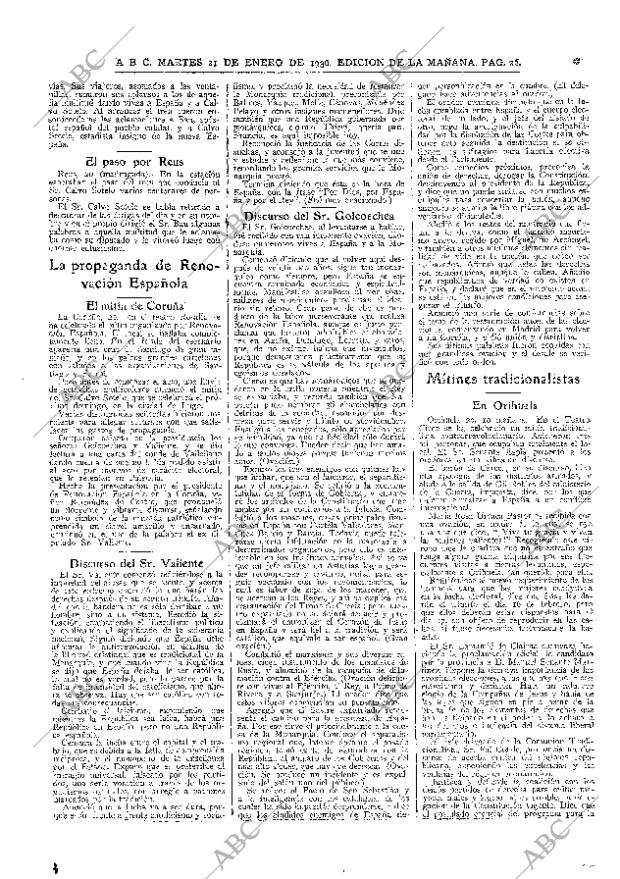 ABC MADRID 21-01-1936 página 26