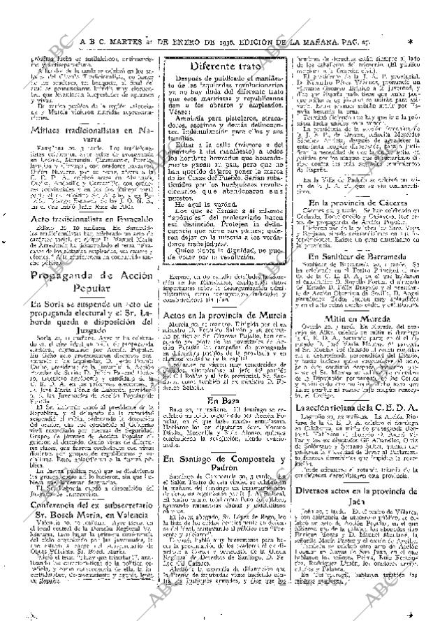 ABC MADRID 21-01-1936 página 27