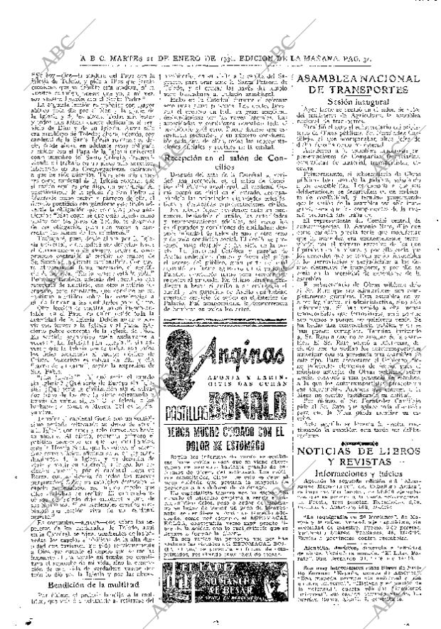 ABC MADRID 21-01-1936 página 34