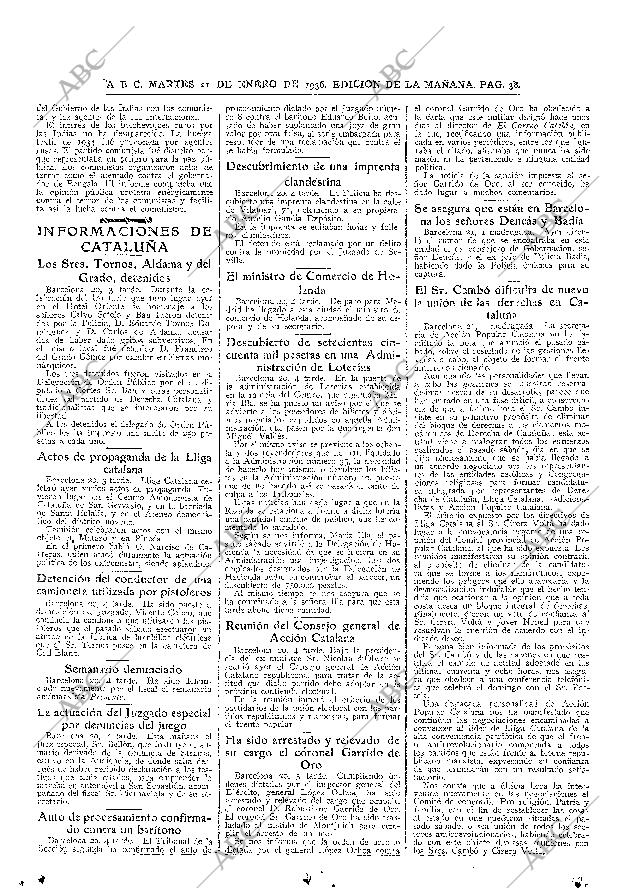 ABC MADRID 21-01-1936 página 38