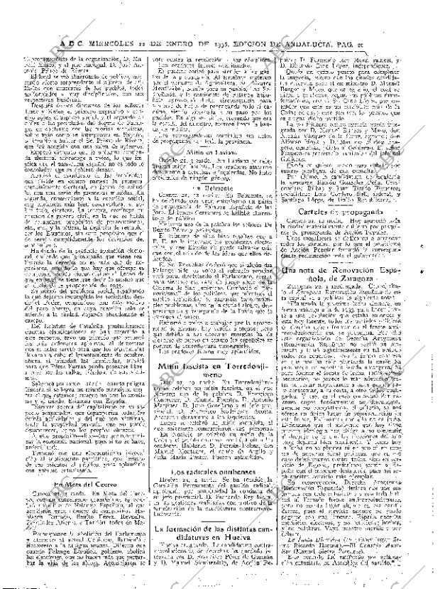 ABC SEVILLA 22-01-1936 página 20