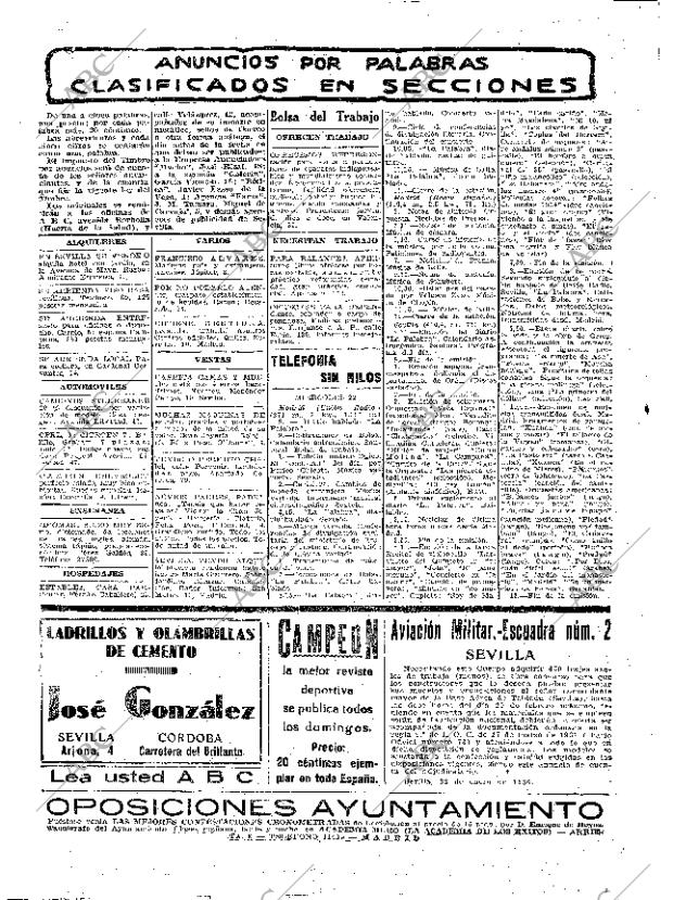 ABC SEVILLA 22-01-1936 página 42