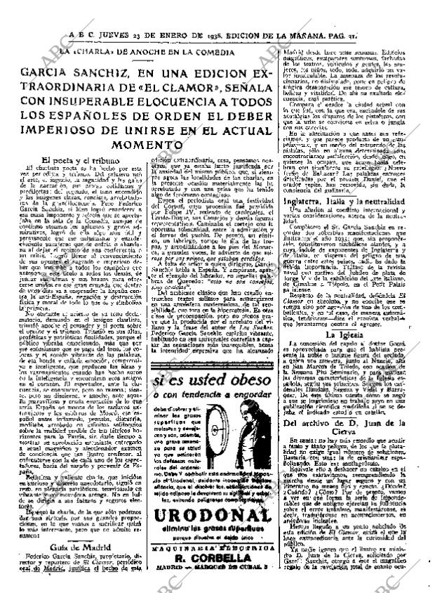 ABC MADRID 23-01-1936 página 31