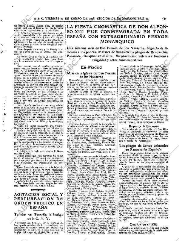 ABC MADRID 24-01-1936 página 23