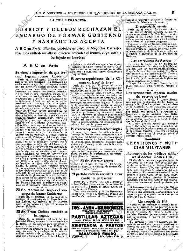 ABC MADRID 24-01-1936 página 31