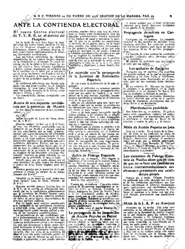 ABC MADRID 24-01-1936 página 33