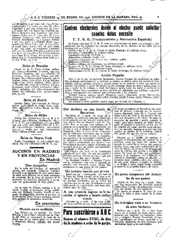 ABC MADRID 24-01-1936 página 47