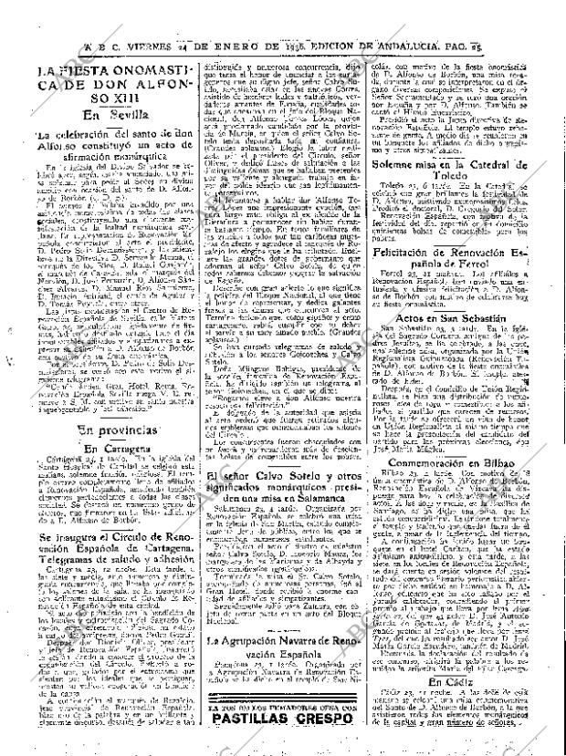 ABC SEVILLA 24-01-1936 página 25