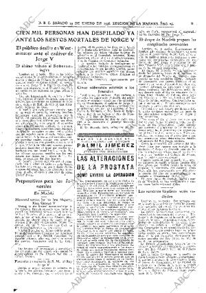 ABC MADRID 25-01-1936 página 25