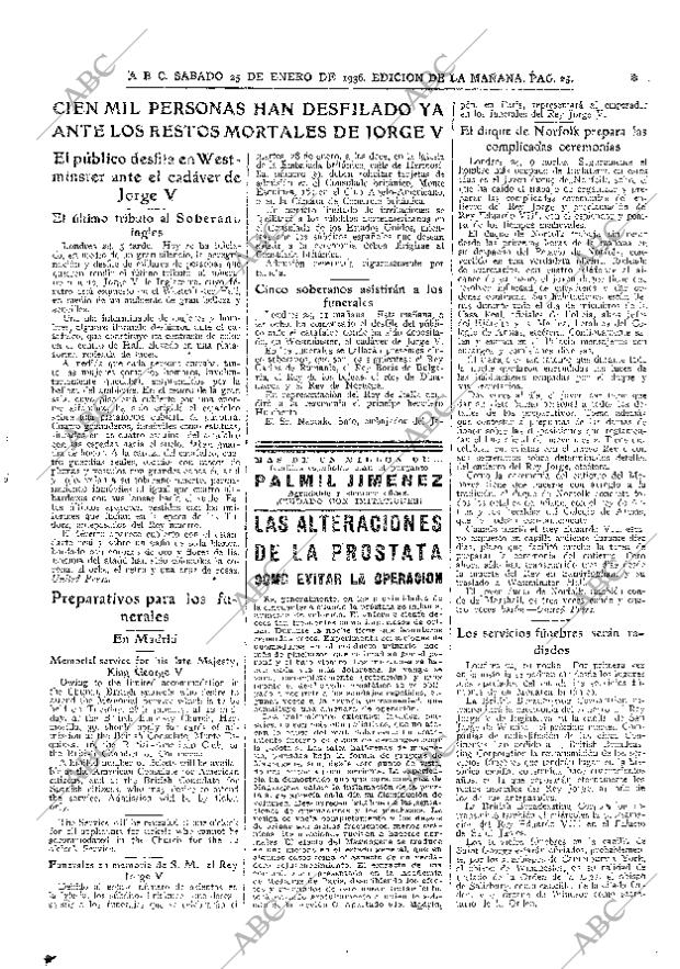 ABC MADRID 25-01-1936 página 25