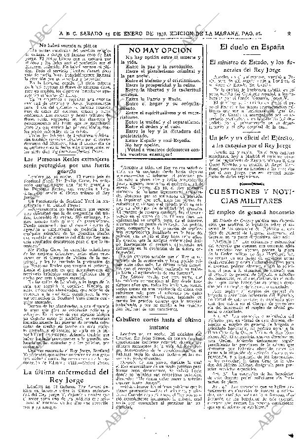 ABC MADRID 25-01-1936 página 26