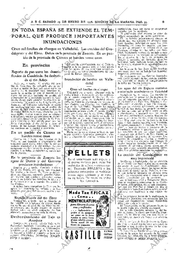 ABC MADRID 25-01-1936 página 33