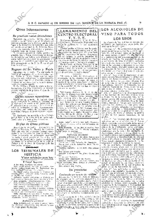 ABC MADRID 25-01-1936 página 38