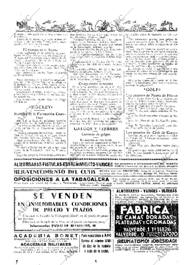 ABC MADRID 25-01-1936 página 56