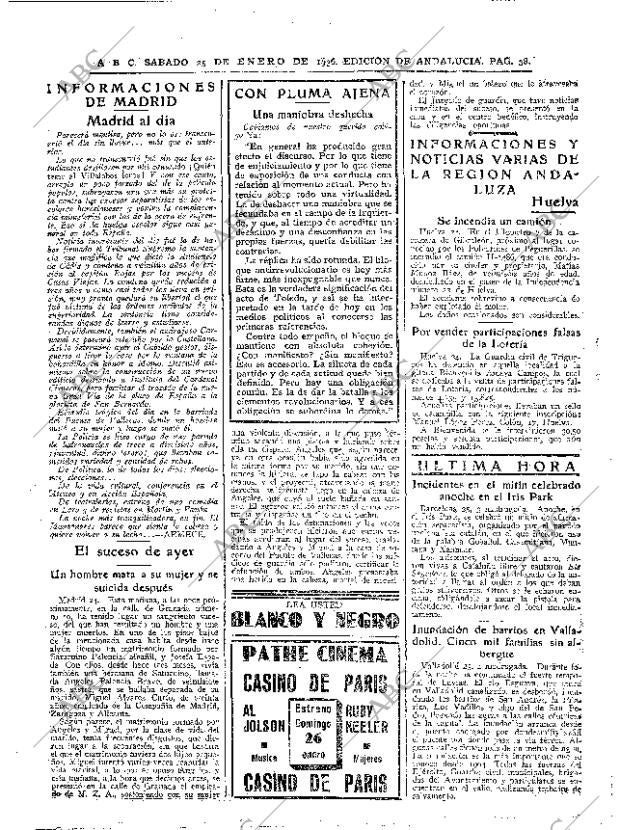 ABC SEVILLA 25-01-1936 página 34