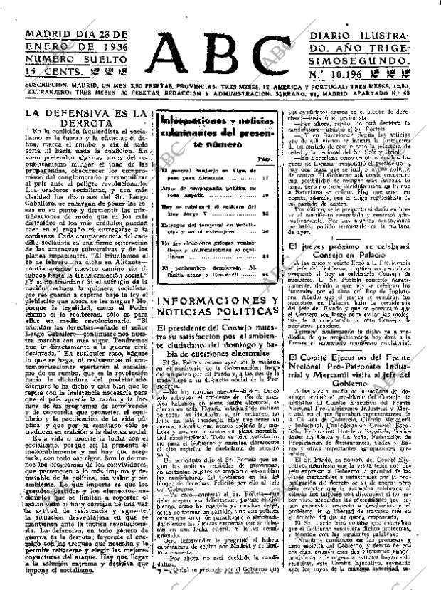 ABC MADRID 28-01-1936 página 15