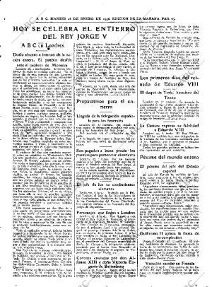 ABC MADRID 28-01-1936 página 25