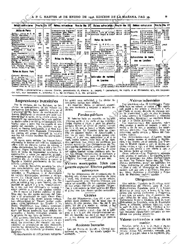 ABC MADRID 28-01-1936 página 39