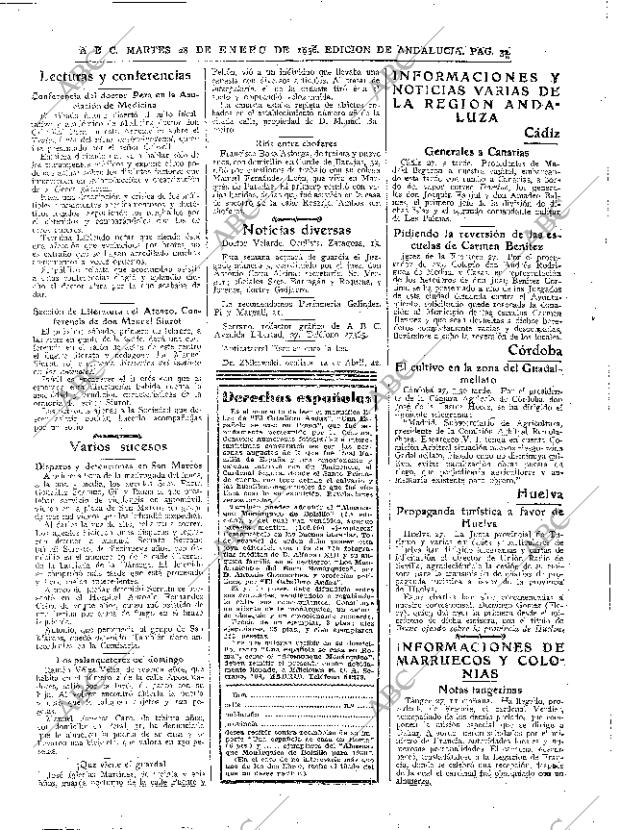 ABC SEVILLA 28-01-1936 página 32
