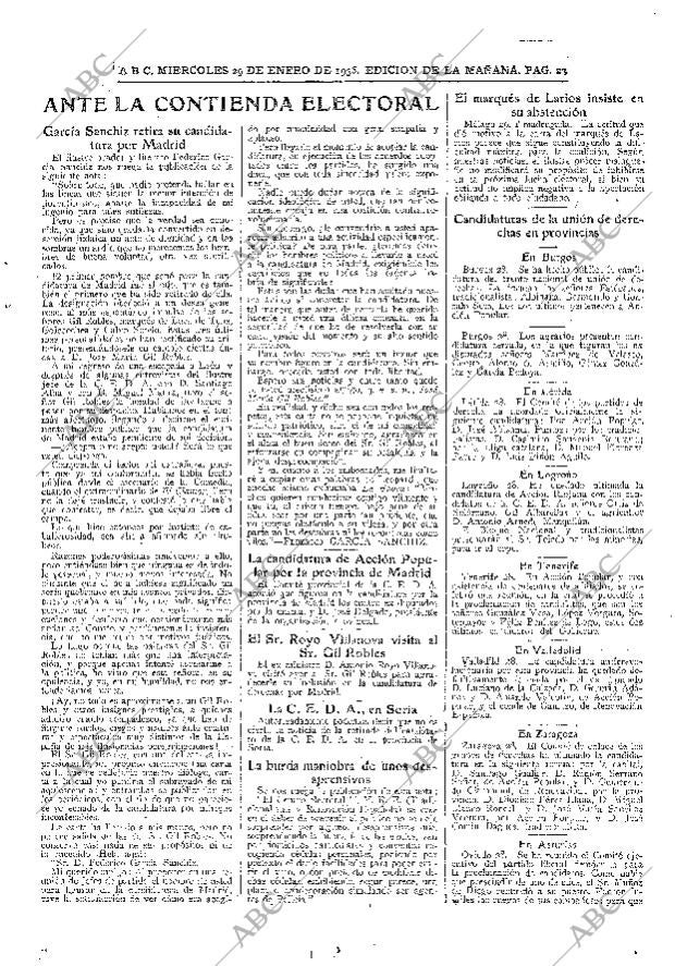 ABC MADRID 29-01-1936 página 23