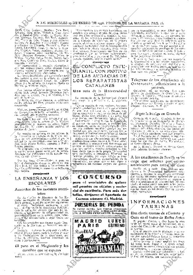 ABC MADRID 29-01-1936 página 26